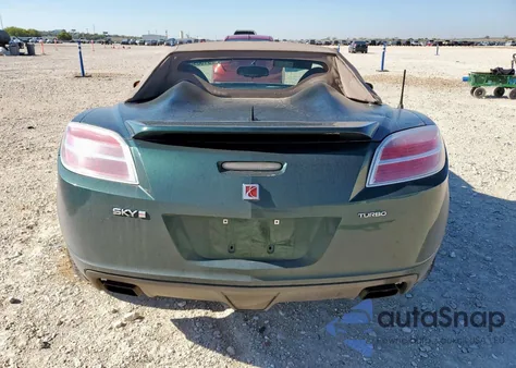 2008 Saturn Sky Redline from USA, damaged, VIN 1G8MF35X78Y130534